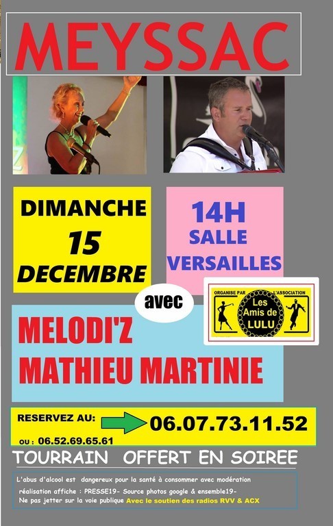 MEYSSAC MELOD'IZ Mathieu Martinie  15 DECEMBRE 2024
